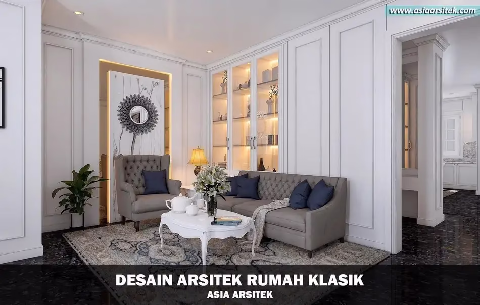 Rumah Klasik 2 Lantai Pasar Minggu