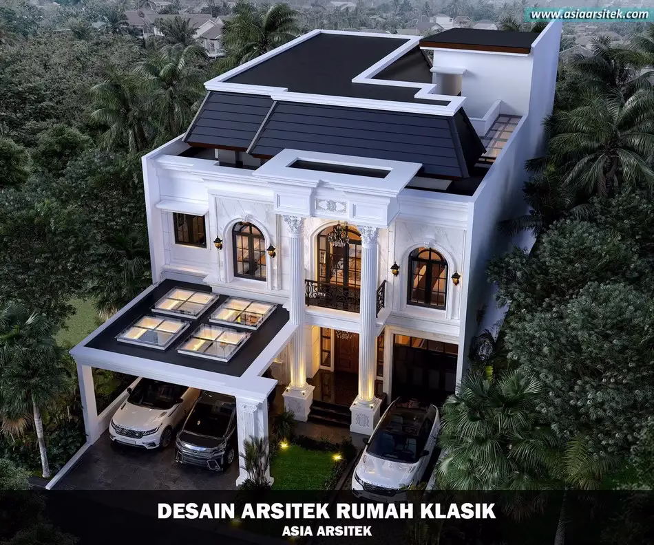 Rumah Klasik 2 Lantai di Bekasi