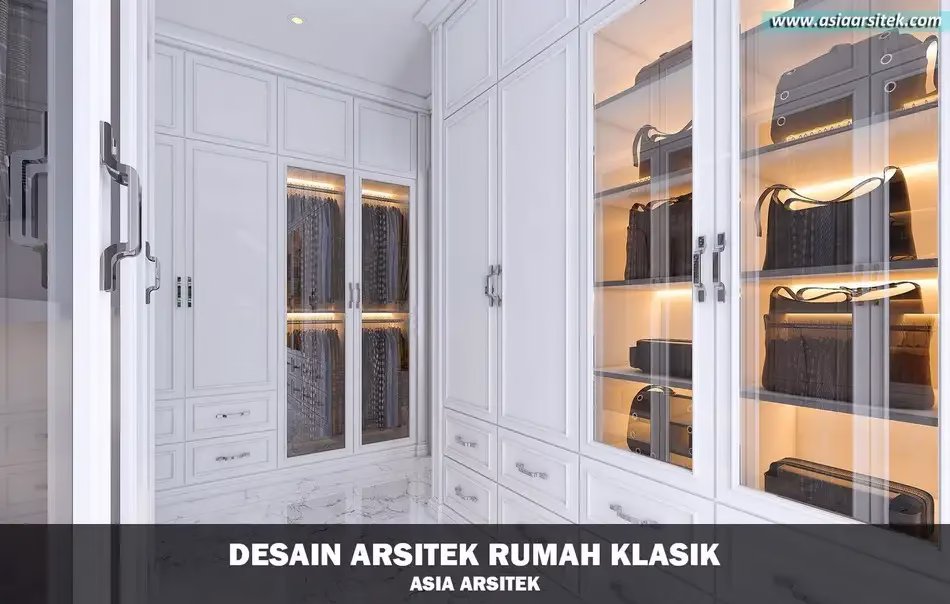 Rumah Klasik 2 Lantai di Bekasi