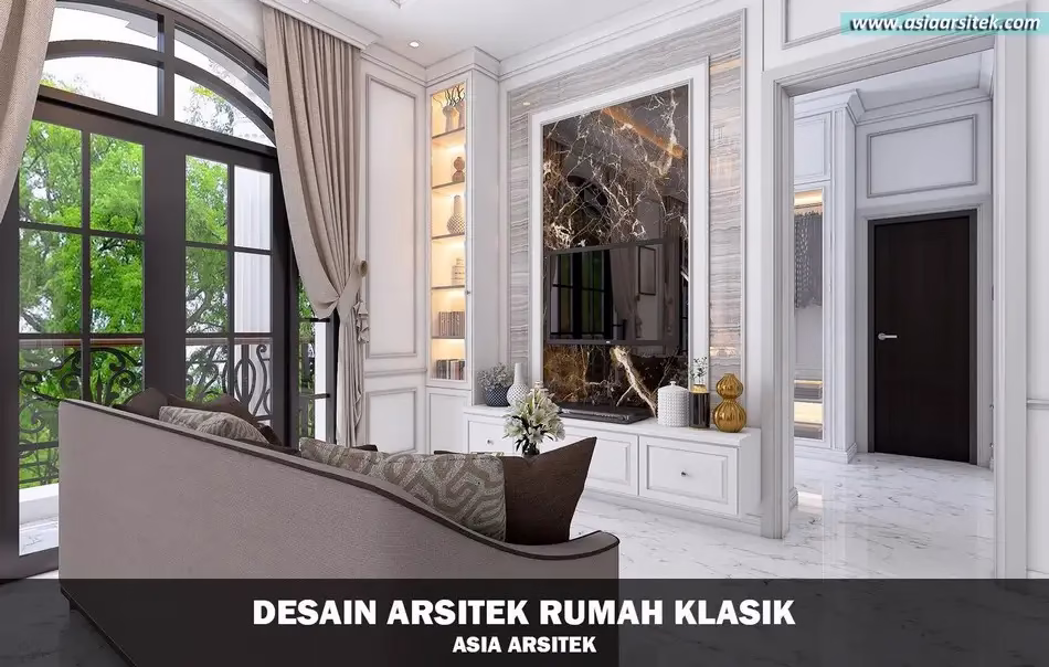 Rumah Klasik 2 Lantai di Bekasi
