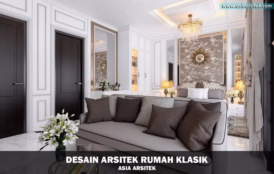Rumah Klasik 2 Lantai di Bekasi