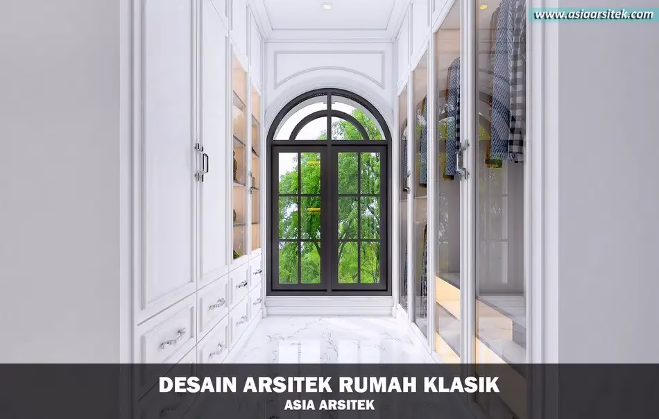 Rumah Klasik 2 Lantai di Bekasi