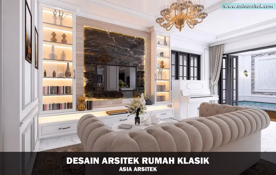 Rumah Klasik 2 Lantai di Bekasi