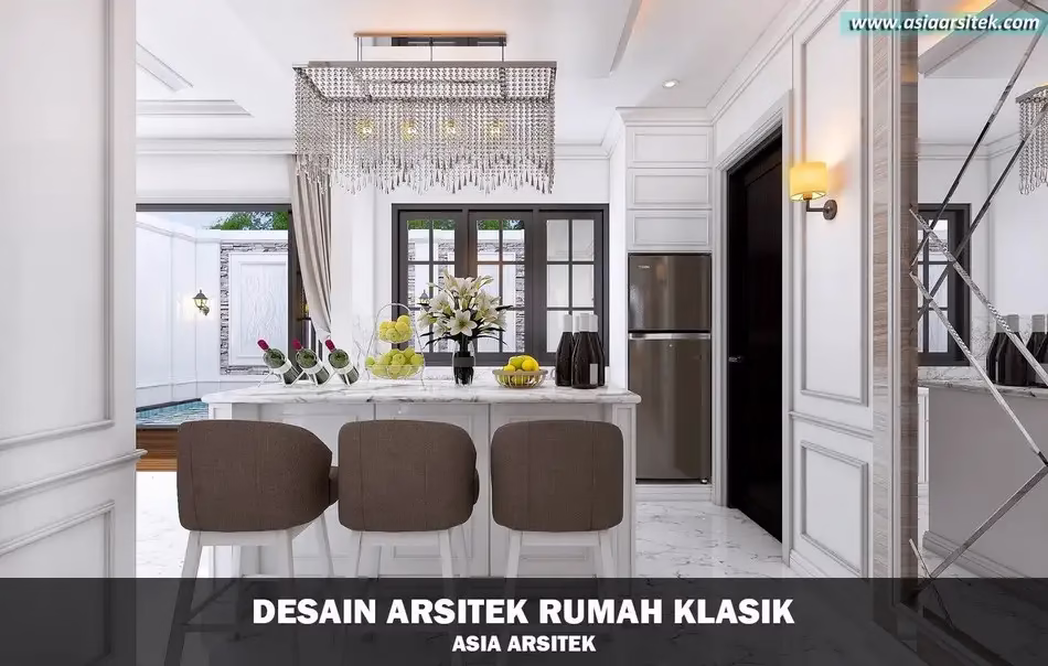 Rumah Klasik 2 Lantai di Bekasi