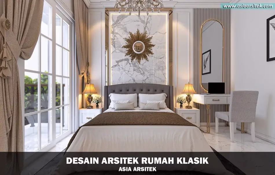 Rumah Klasik 3 Lantai 14x26 Meter