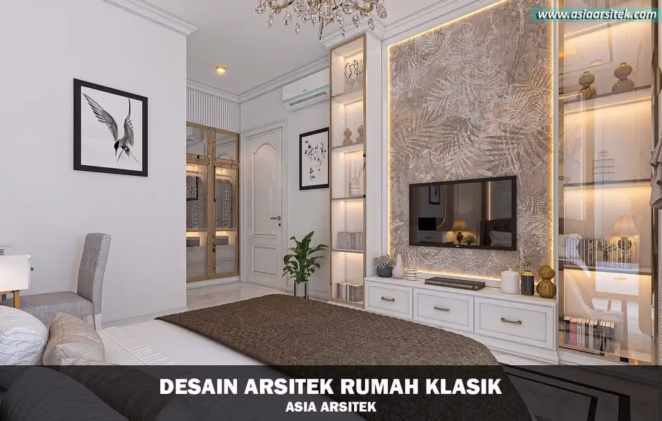 Rumah Klasik 3 Lantai 14x26 Meter