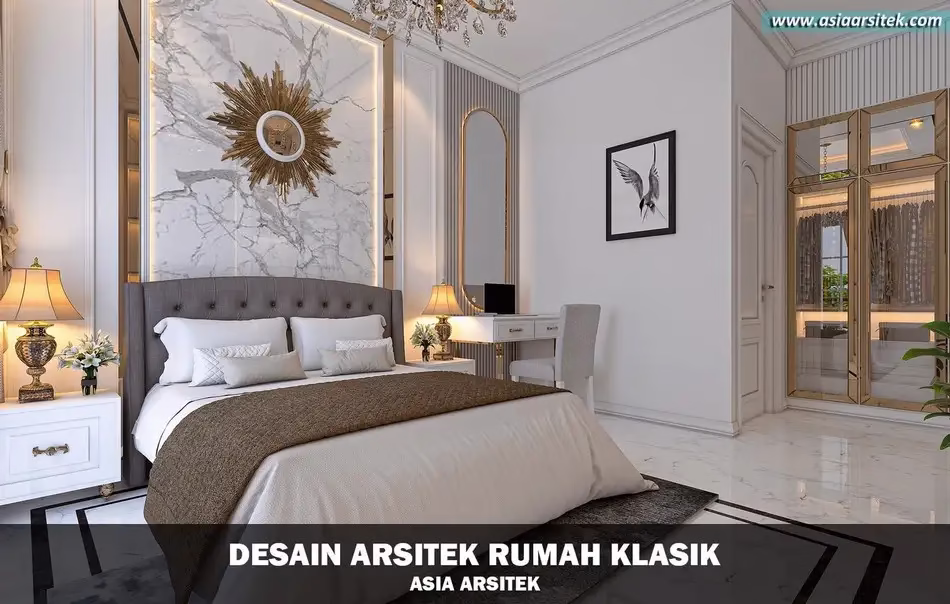 Rumah Klasik 3 Lantai 14x26 Meter