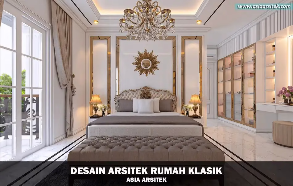 Rumah Klasik 3 Lantai 14x26 Meter