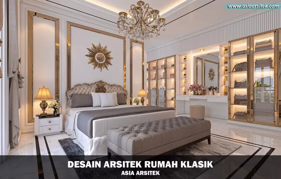 Rumah Klasik 3 Lantai 14x26 Meter