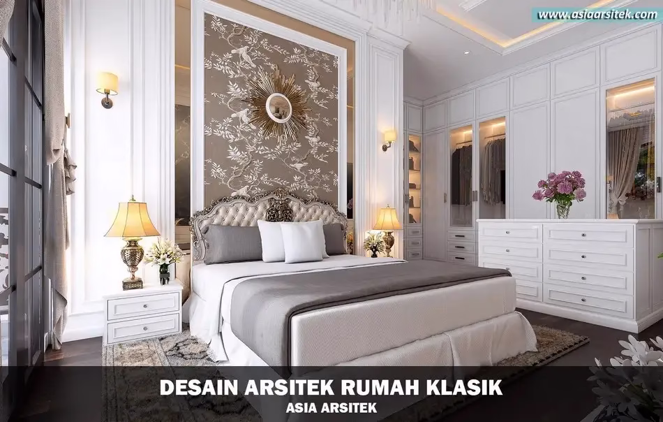 Rumah Klasik 3 Lantai Cibubur