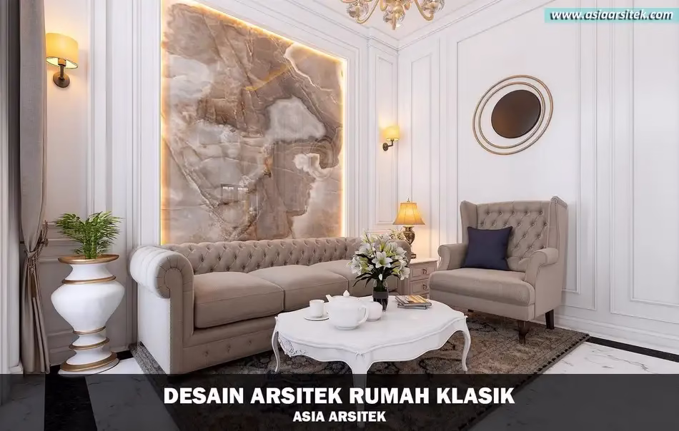 Rumah Klasik 3 Lantai Cibubur