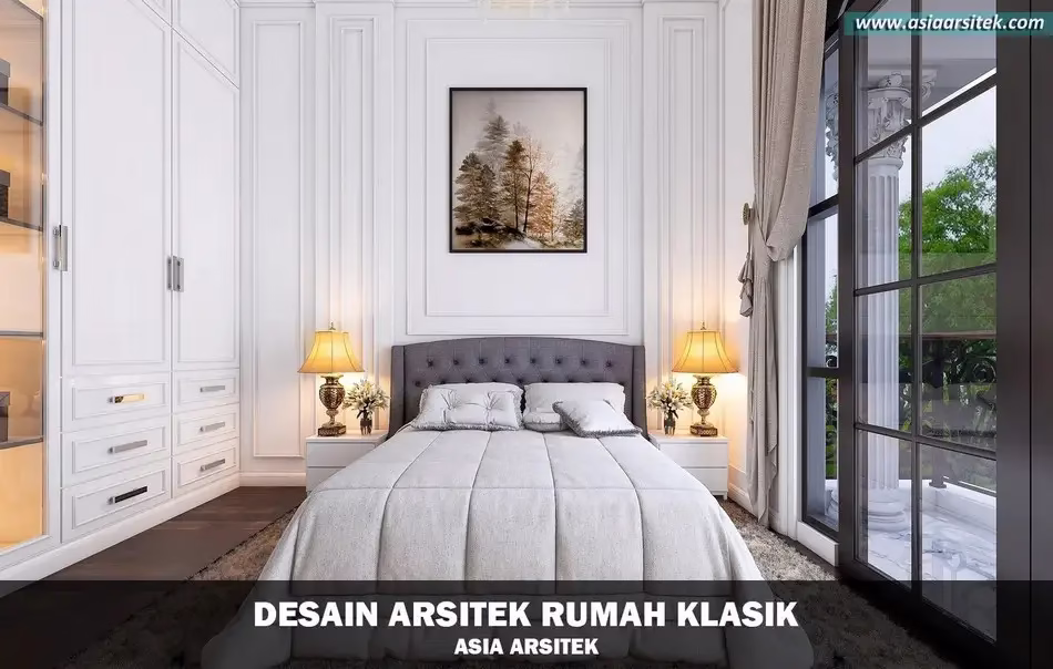 Rumah Klasik 3 Lantai Cibubur