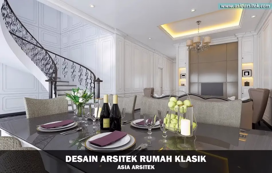 Rumah Klasik Mewah 2 Lantai Bengkulu