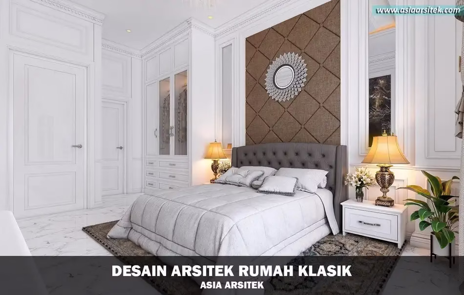 Rumah Klasik Mewah 2 Lantai di Jakarta Timur
