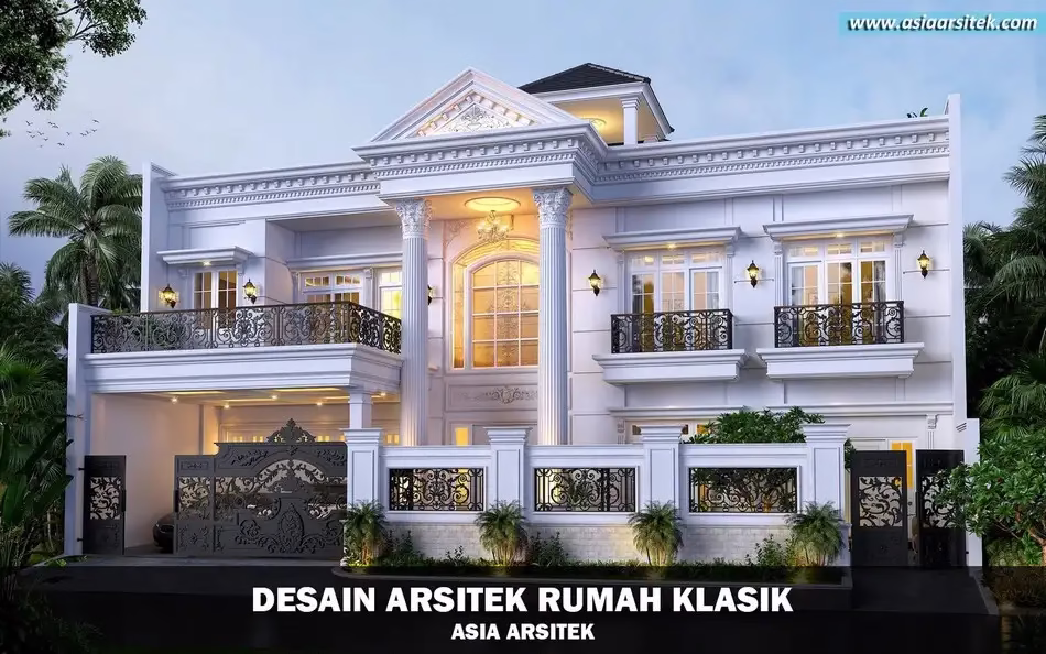 Rumah Klasik Mewah Bogor