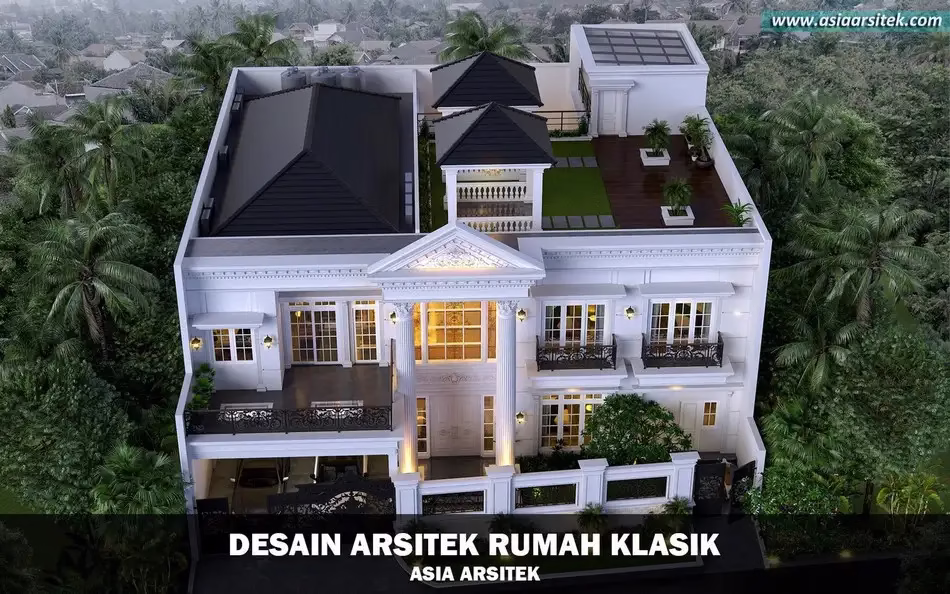 Rumah Klasik Mewah Bogor