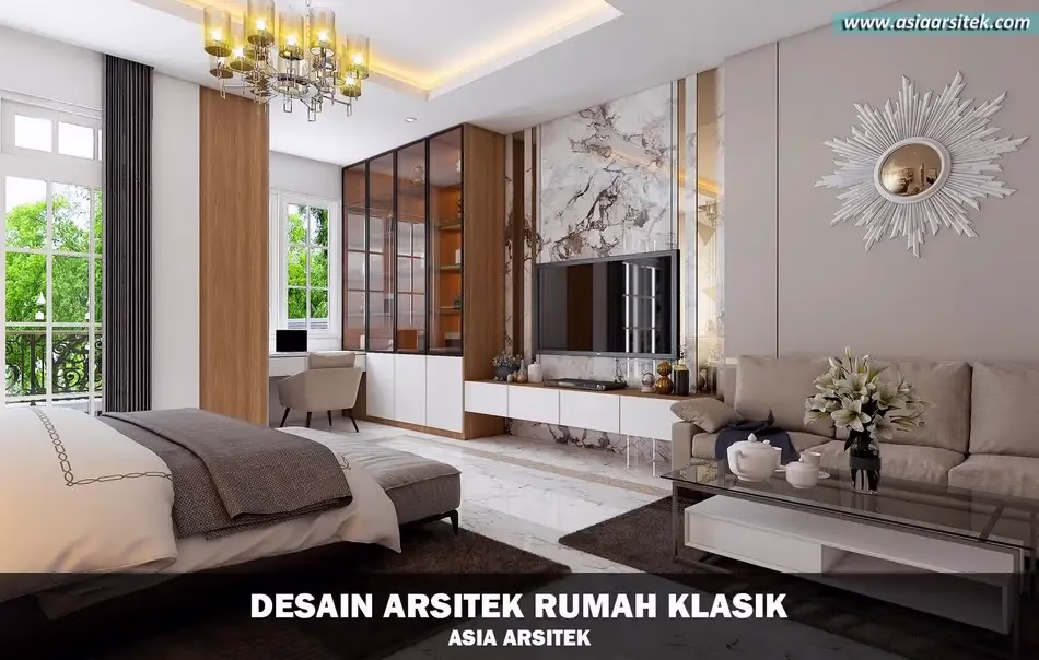 Rumah Klasik Mewah Bogor