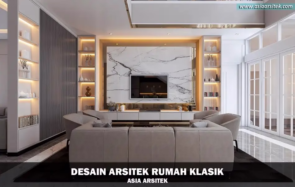 Rumah Klasik Mewah Bogor