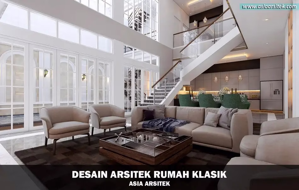 Rumah Klasik Mewah Bogor