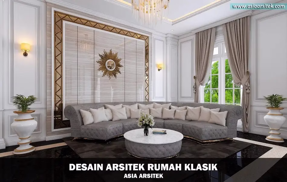 Rumah Klasik Mewah Jatisampurna