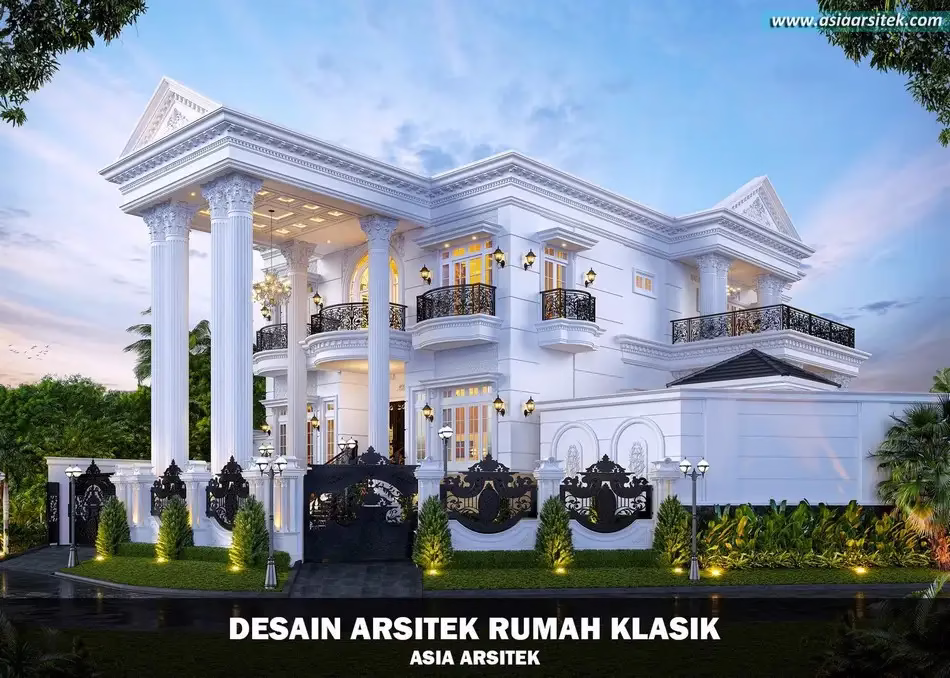 Rumah Klasik Mewah Sentul City
