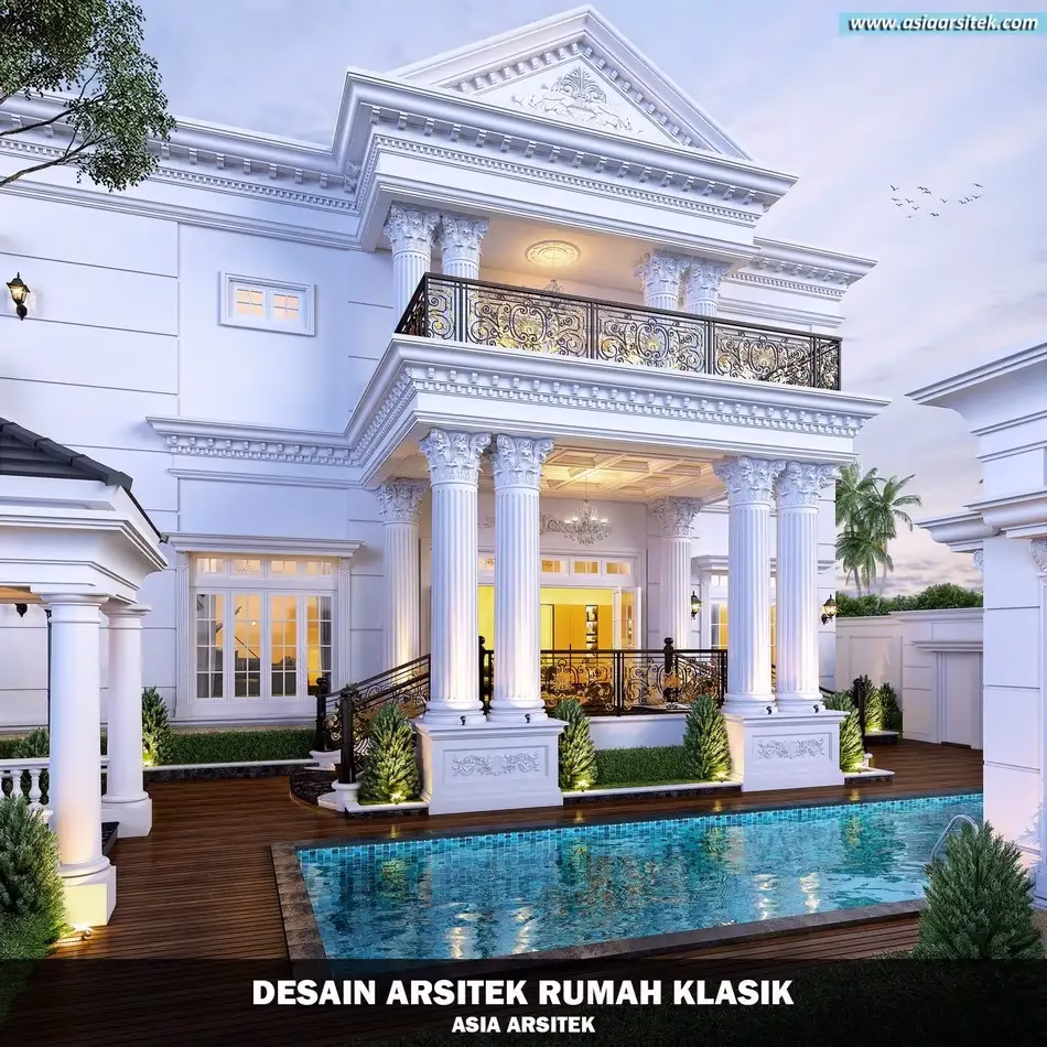 Rumah Klasik Mewah Sentul City