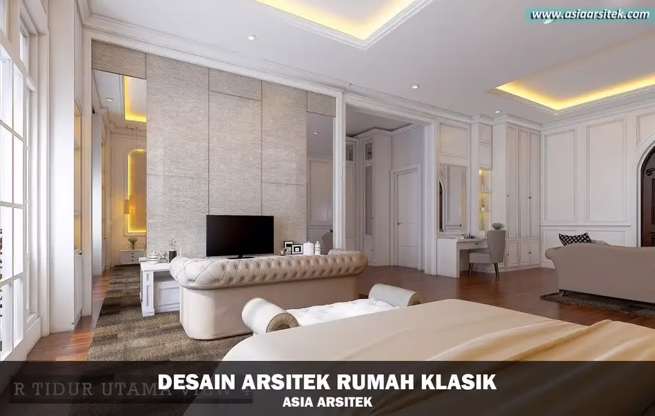 Rumah Klasik Mewah di Bandung