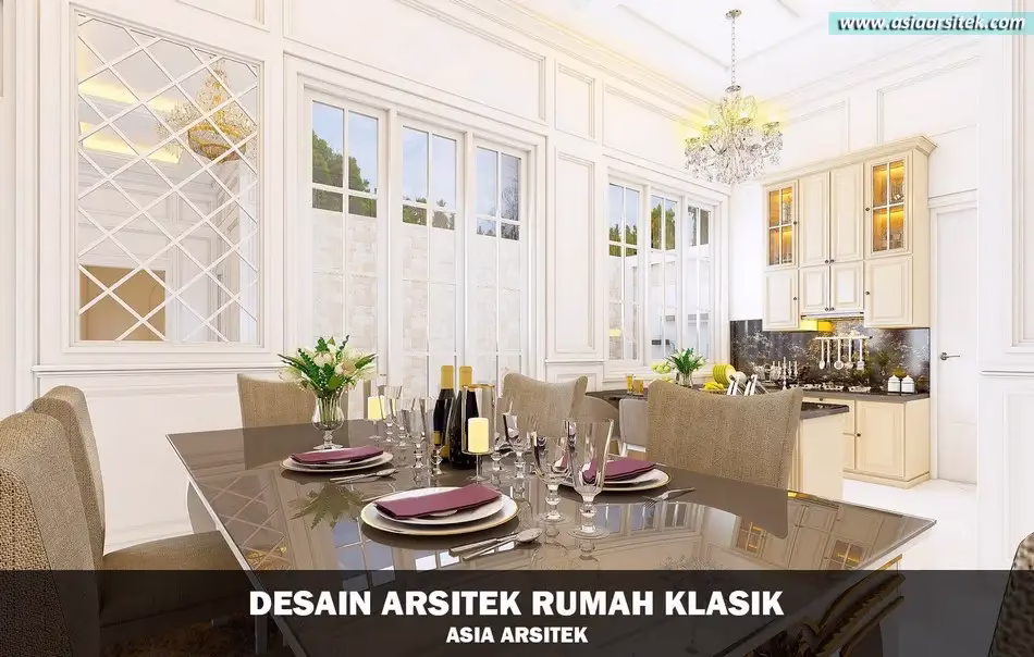 Rumah Klasik Mewah di Bandung