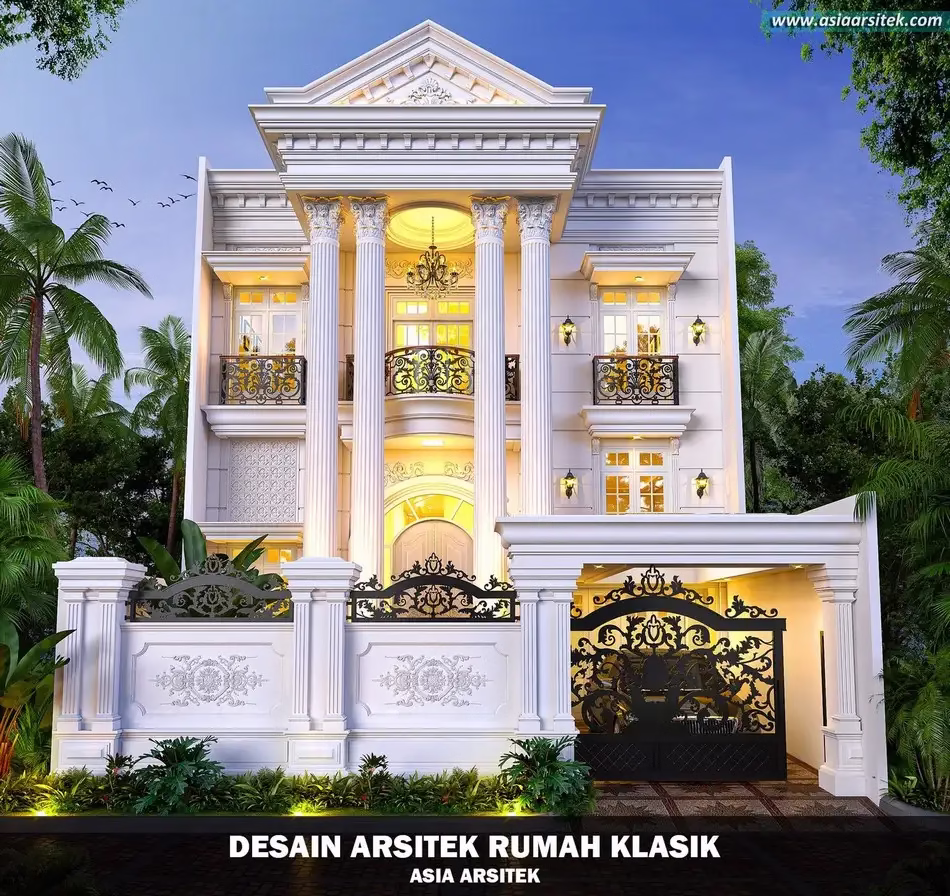 Rumah Klasik Mewah di Kendari