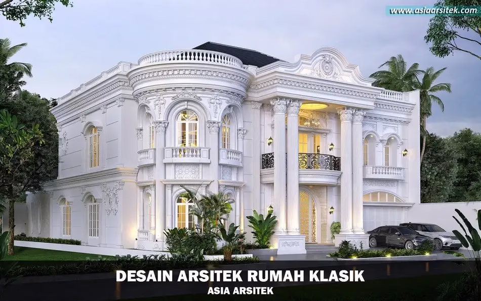 Rumah Klasik Mewah di Malang