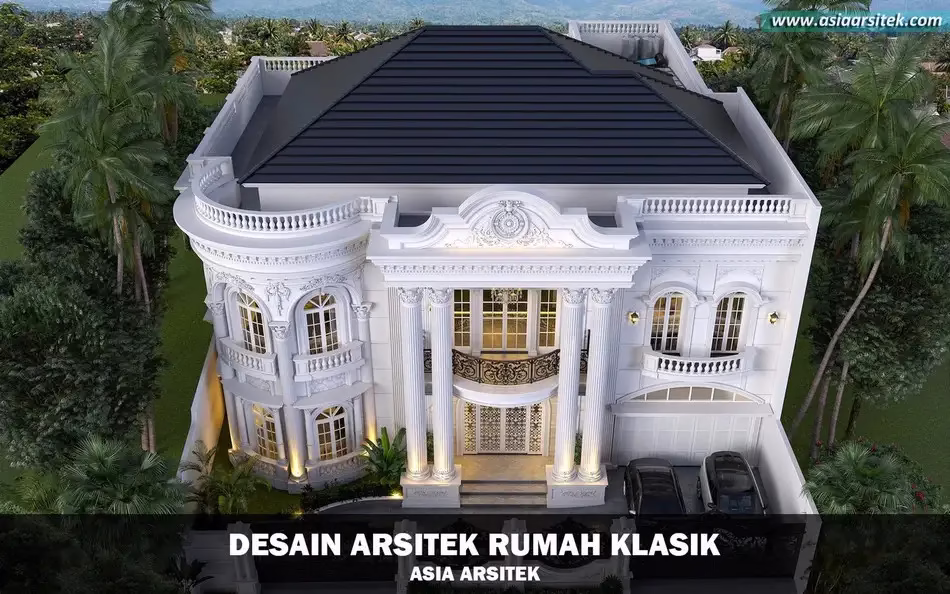 Rumah Klasik Mewah di Malang