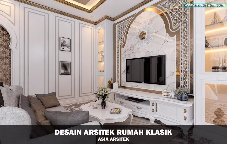 Rumah Klasik Mewah di Malang