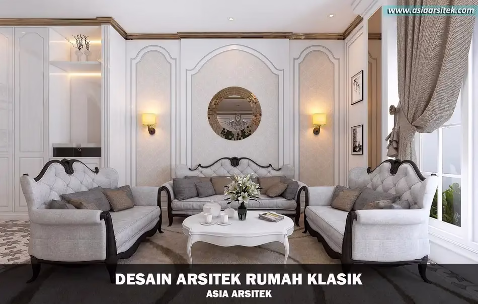 Rumah Klasik Mewah di Malang