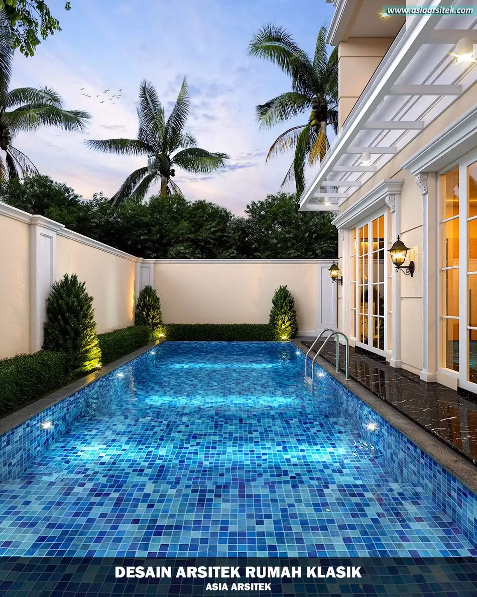 Rumah Klasik Modern 2 Lantai