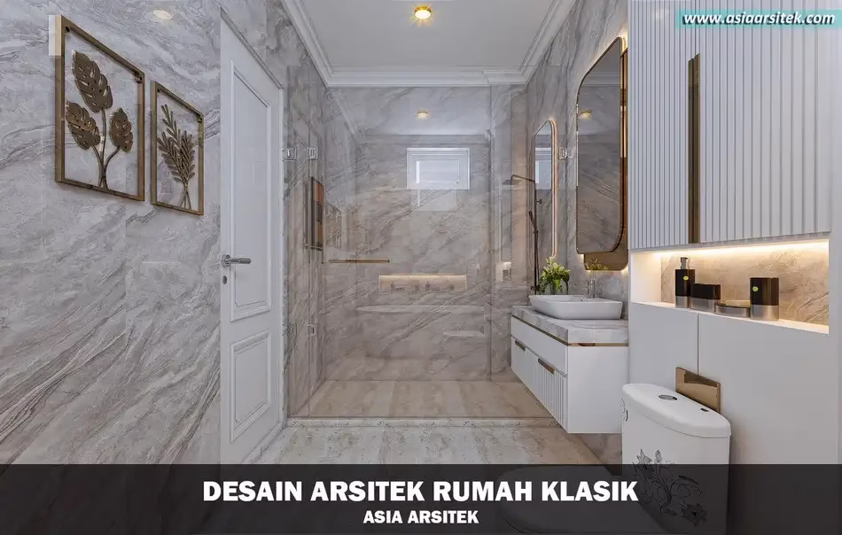 Rumah Klasik Modern 2 Lantai