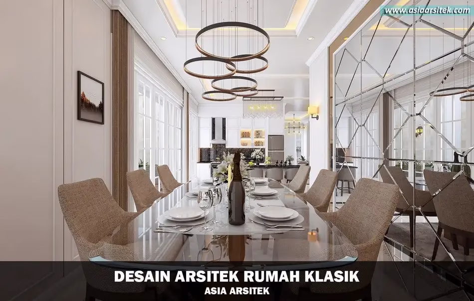 Rumah Klasik Tropis Tanah Abang