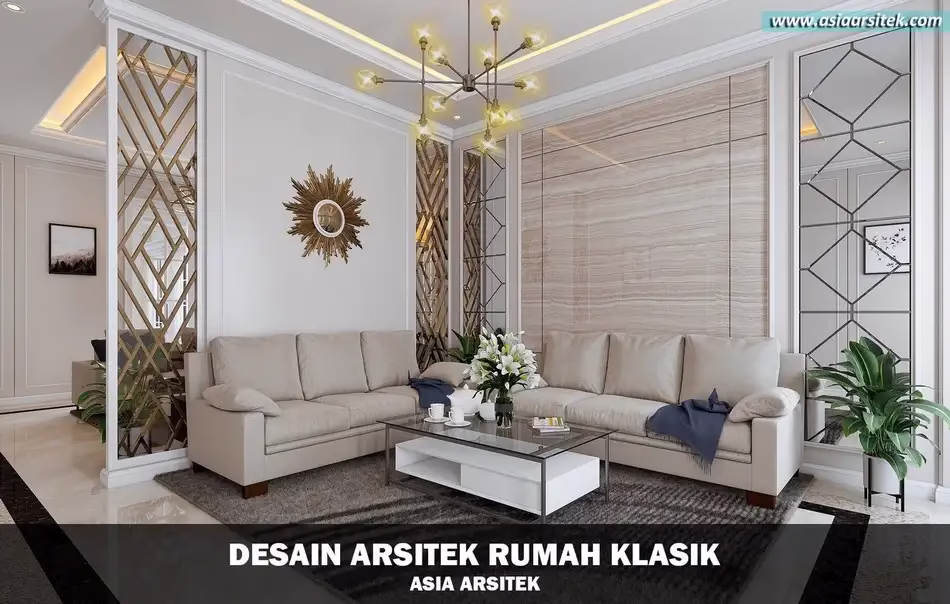 Rumah Klasik Tropis Tanah Abang