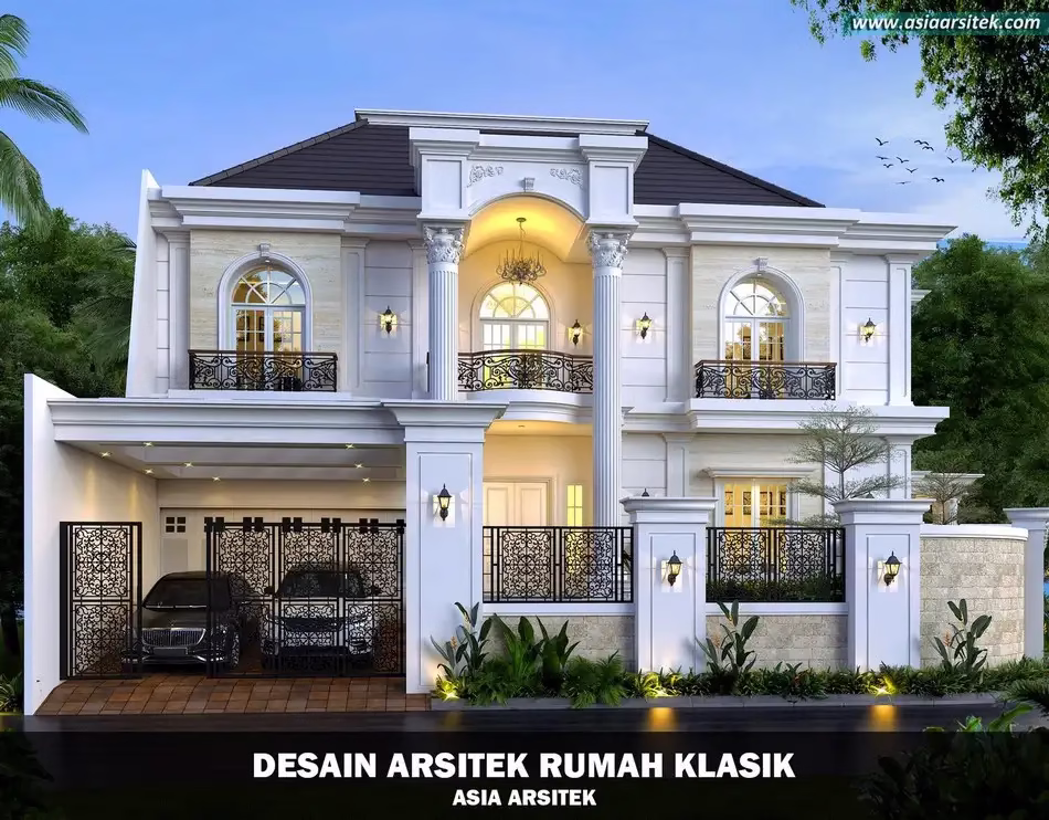 Rumah Klasik Tropis di Manado