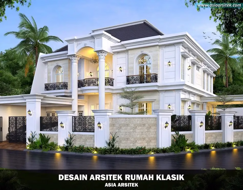 Rumah Klasik Tropis di Manado