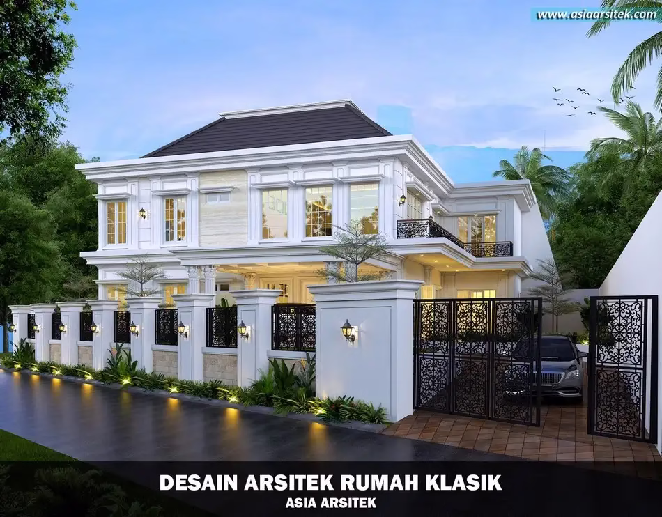 Rumah Klasik Tropis di Manado