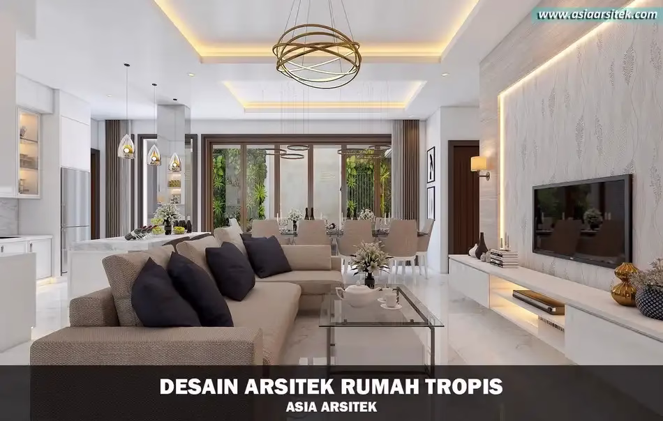 Rumah Mewah Tropis Modern Cirebon