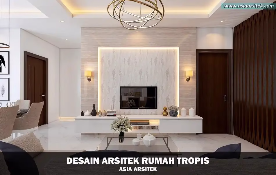 Rumah Mewah Tropis Modern Cirebon