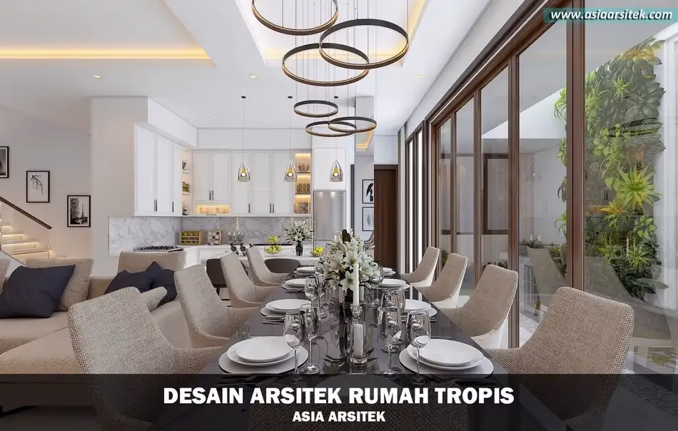 Rumah Mewah Tropis Modern Cirebon