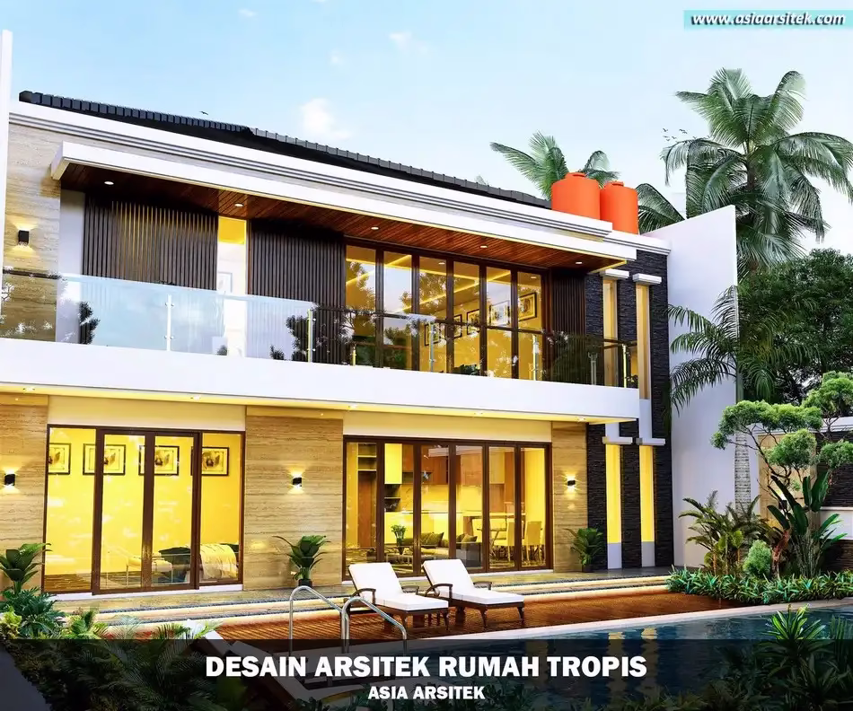 Rumah Tropis 2 Lantai Bandung