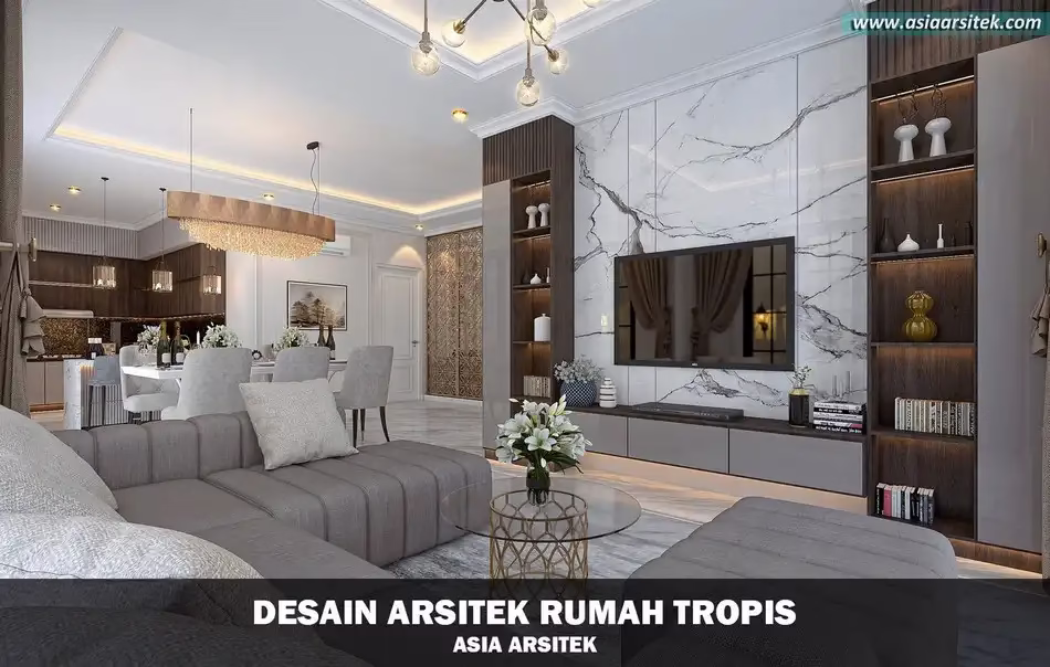 Rumah Tropis 2 Lantai Karang Tengah Tangerang
