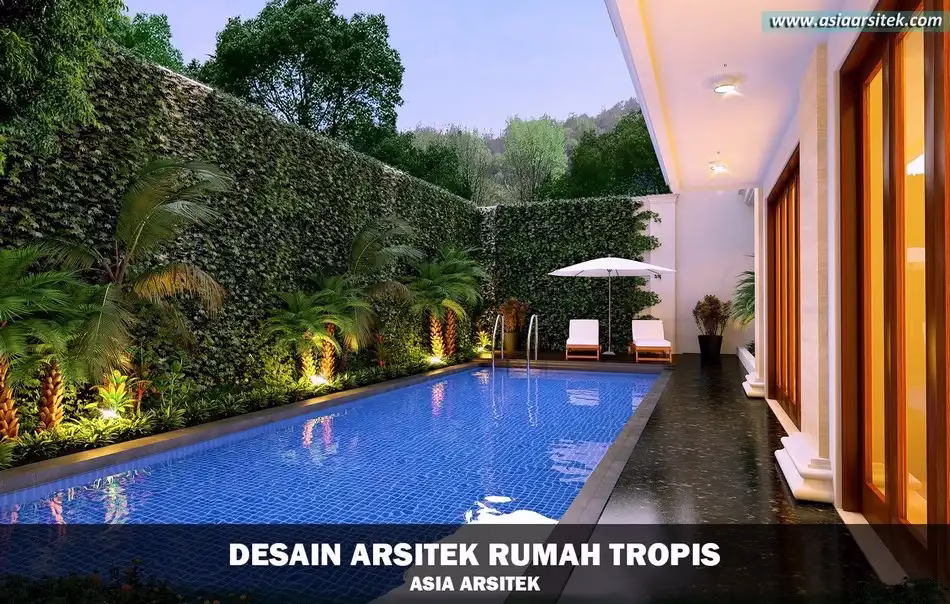 Rumah Tropis 3 Lantai Cempaka Putih