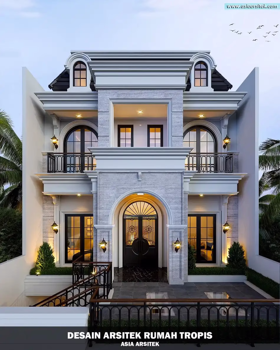 Rumah Tropis 3 Lantai Jakarta Utara