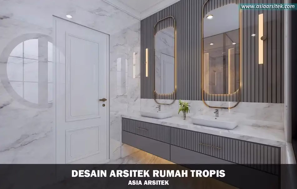 Rumah Tropis 3 Lantai Jakarta Utara