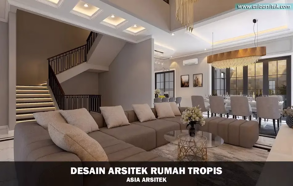Rumah Tropis 3 Lantai Jakarta Utara
