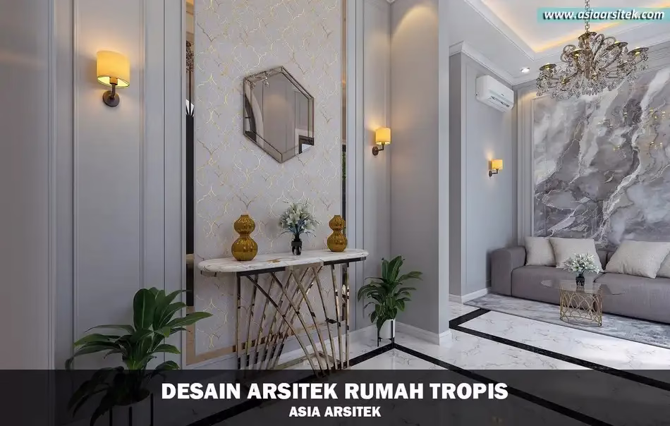 Rumah Tropis 3 Lantai Jakarta Utara
